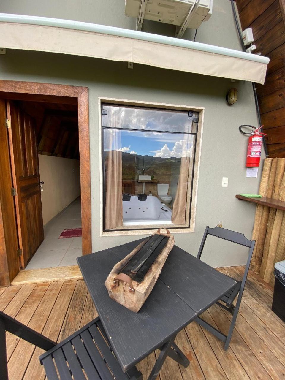 Cabana Com Vista Para Serra Da Canastra São Roque de Minas Exterior foto